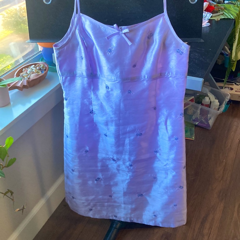 Vintage Lavender Slip Dress